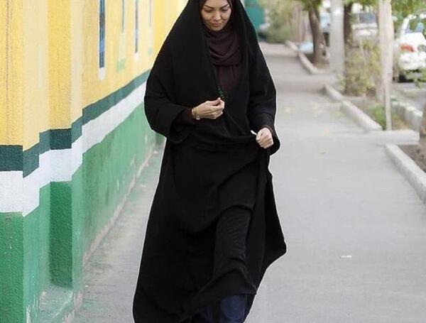 عکس چادری آزاده