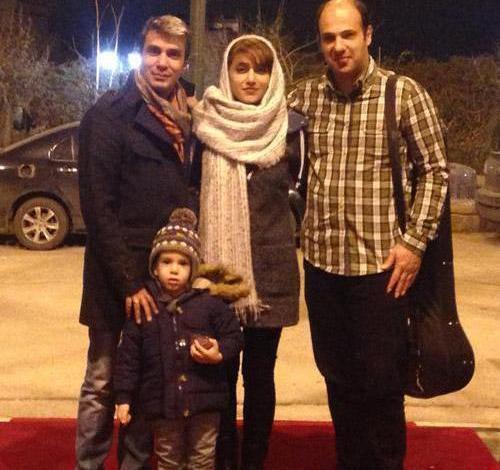 عکس بچگی آریا عظیمی نژاد