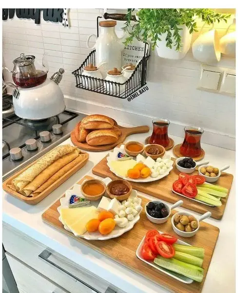 عکس ایده صبحانه برای مهمان