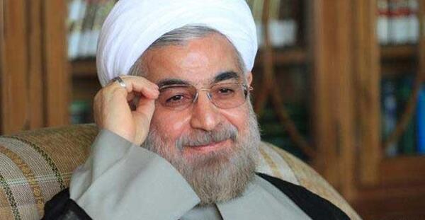 عکس خنده ی روحانی