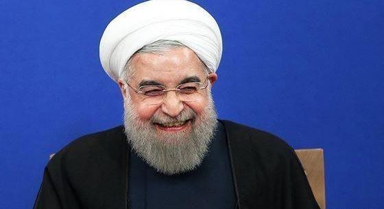 عکس خنده ی روحانی