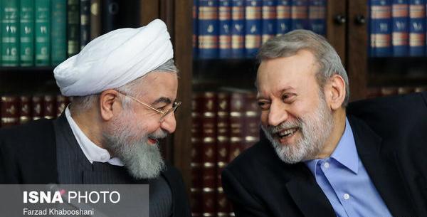 عکس خنده ی روحانی