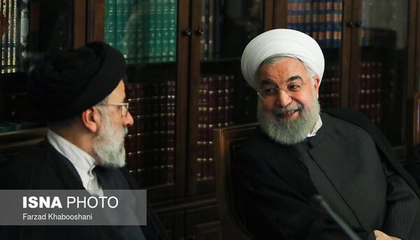 عکس خنده ی روحانی