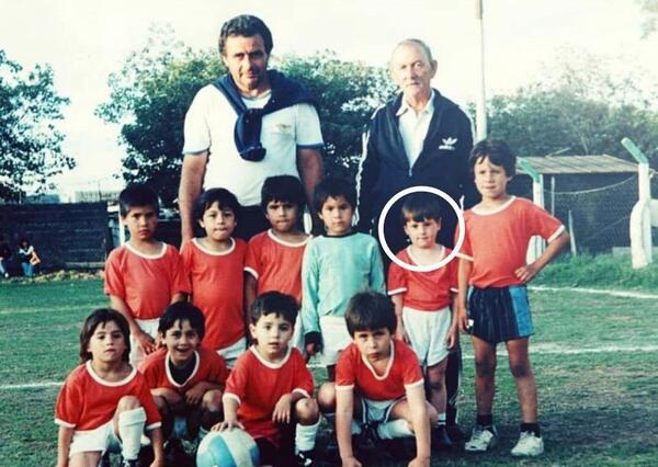 عکس بچگی لیونل مسی