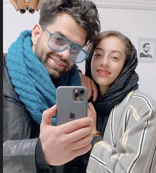 عکس سوگند خواهر رضا بهرام