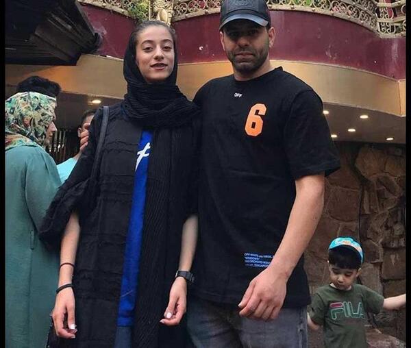 عکس سوگند خواهر رضا بهرام