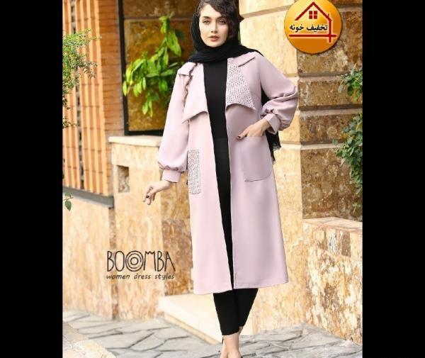 عکس مدل مانتو کرپ باربی