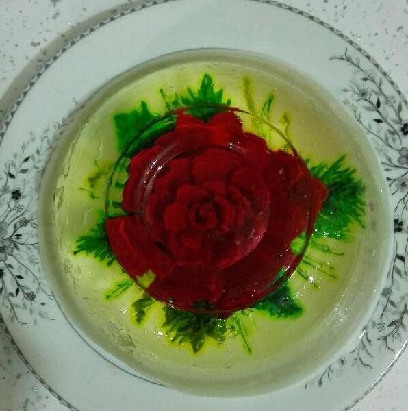 عکس گل ژله تزریقی