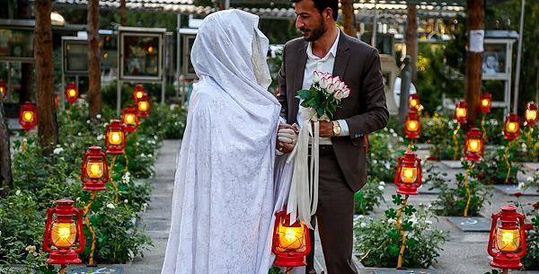 عکس عروسی زهرا
