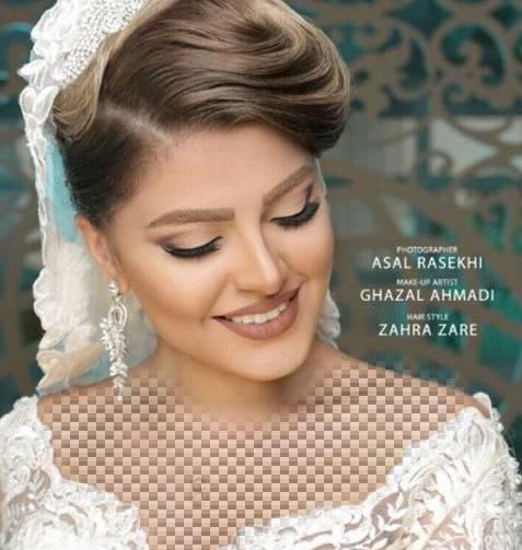 عکس عروسی زهرا