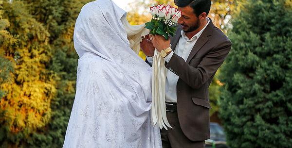 عکس عروسی زهرا
