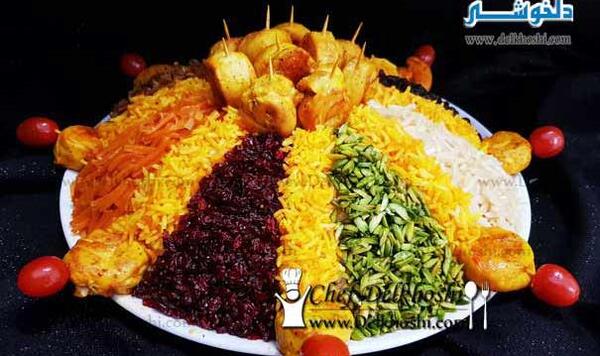 عکس شیرین پلو شیرازی