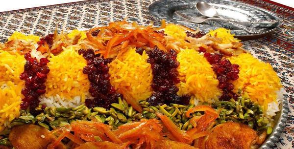 عکس شیرین پلو شیرازی