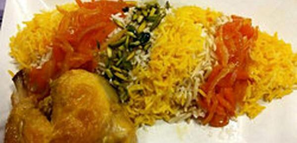 عکس شیرین پلو شیرازی