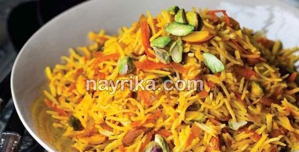 عکس شیرین پلو شیرازی
