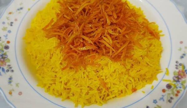 عکس شیرین پلو شیرازی