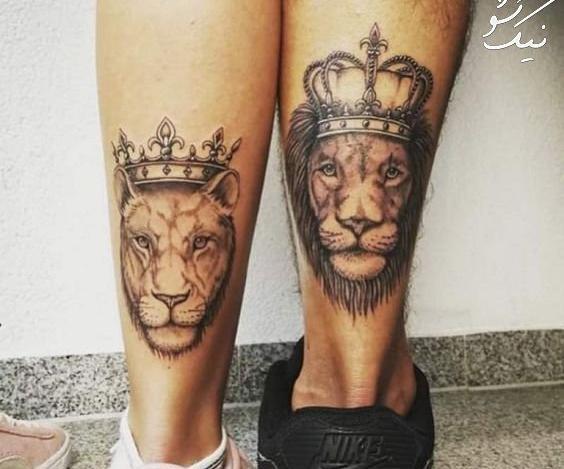 عکس تاتو تاج روی مچ دست