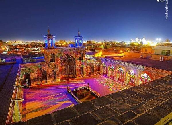 عکس شب شیراز