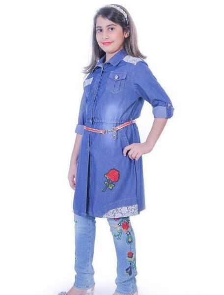 عکس مانتوی دخترانه بچه گانه