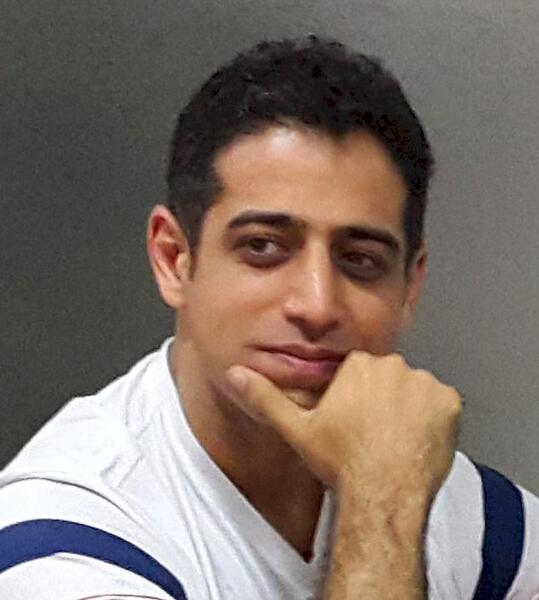 عکس احسان قائم مقامی و همسرش