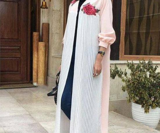 عکس مانتو بلند بهاره