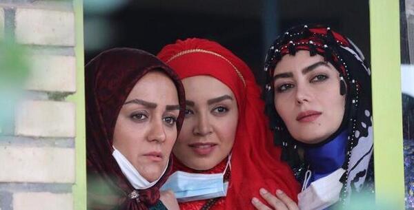 عکس محدثه قربانی بازیگر سریال نون خ