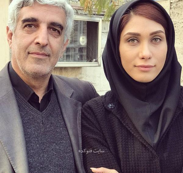عکس محدثه قربانی بازیگر سریال نون خ