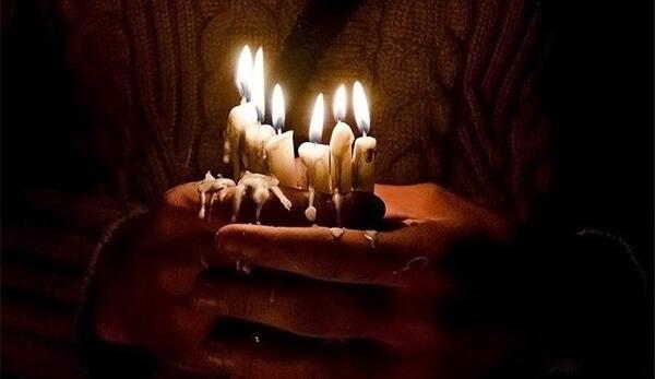 عکس شمع فاتحه