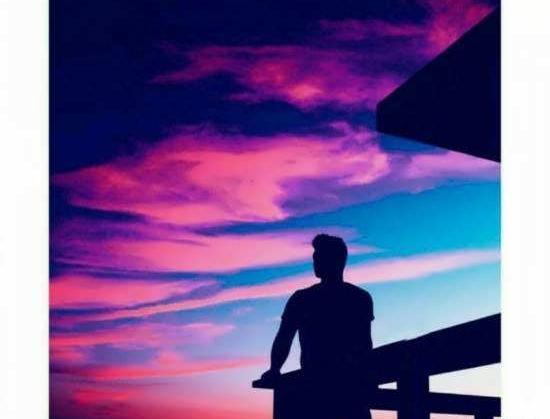 عکس آسمان رنگی برای پروفایل