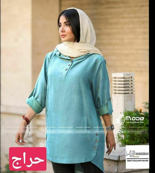 عکس مدل مانتو اسپرت با پارچه میکرو