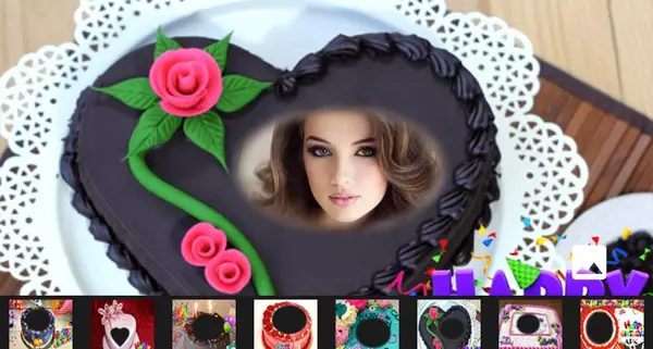 عکس صورت روی کیک