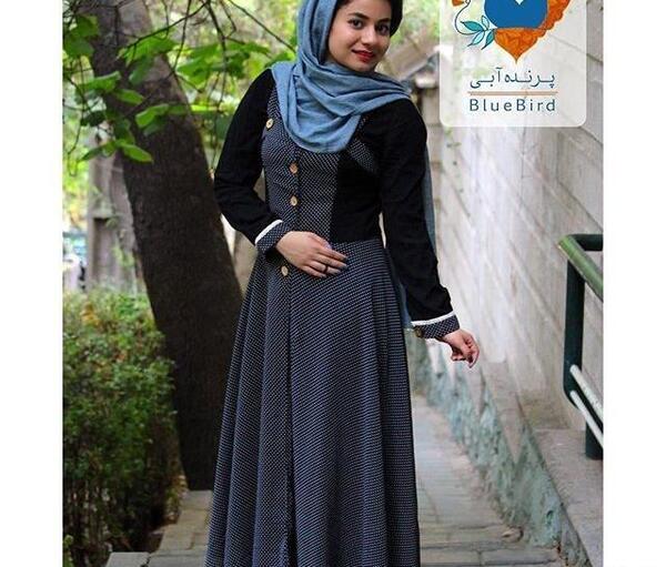 عکس مانتو بلند کمری