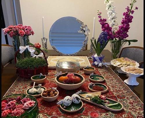 عکس ایده هفت سین رو اپن