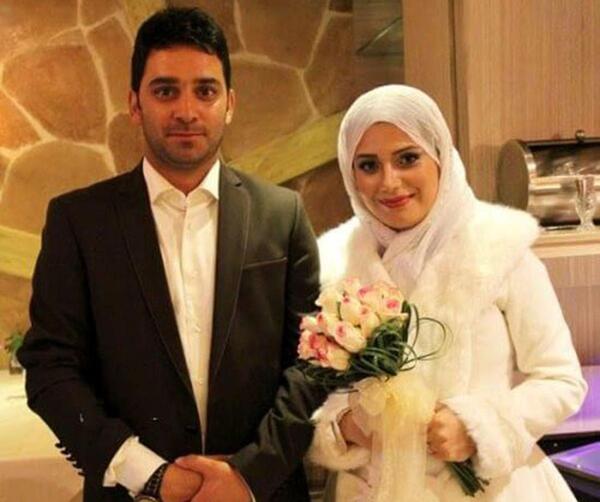 عکس صبا پاکدل و همسرش