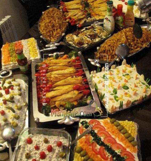 عکس ایده برای غذا تولد