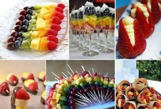 عکس ایده برای غذا تولد
