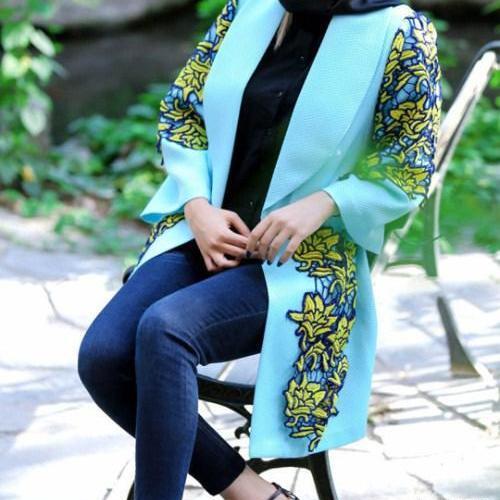 عکس مدل مانتو جدید برای خانمهای قد بلند