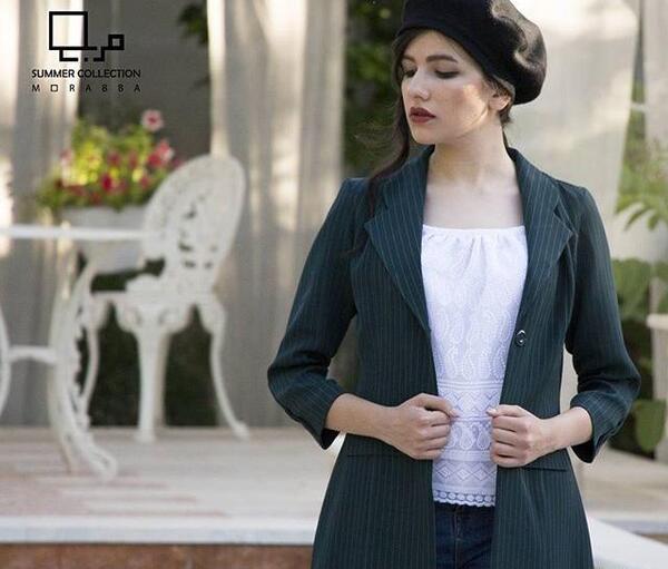 عکس مانتو بلند کت دار
