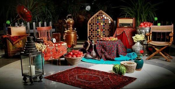 عکس ایده های جالب برای شب یلدای عروس