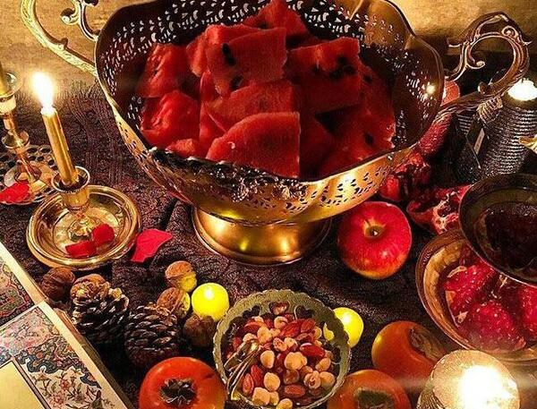 عکس ایده های جالب برای شب یلدای عروس