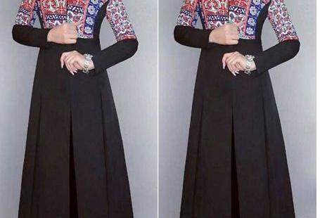 عکس مدل مانتو بلند دخترانه شیک اینستاگرام