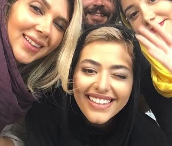 عکس ریحانه پارسا و پدرش