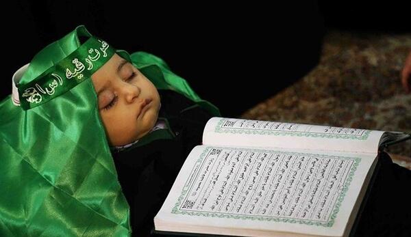 عکس رقیه سه ساله