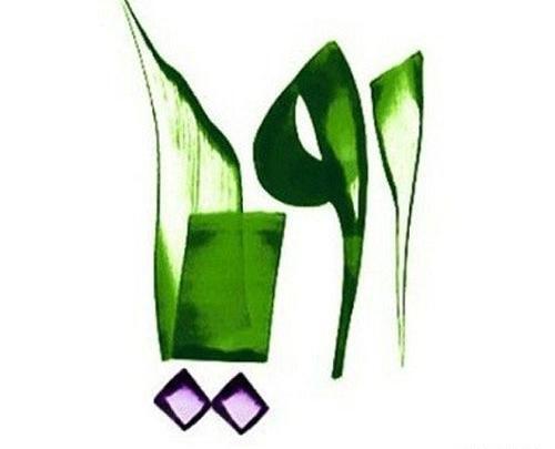 عکس نوشته اسم حمید و رویا