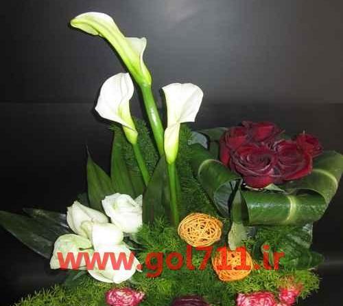 عکس دسته گل قدم نو رسیده مبارک