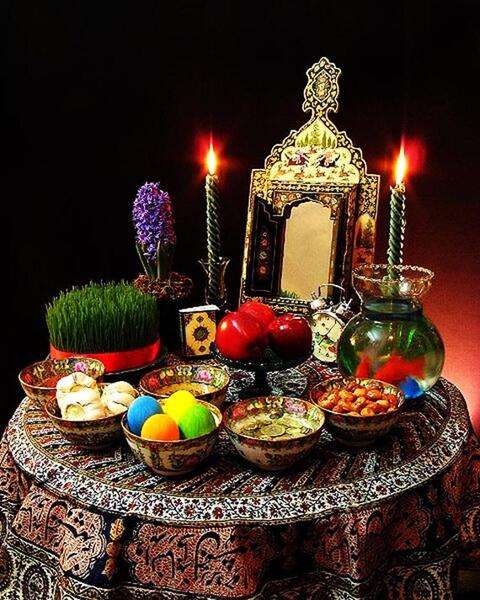 عکس هفت سین روی زمین