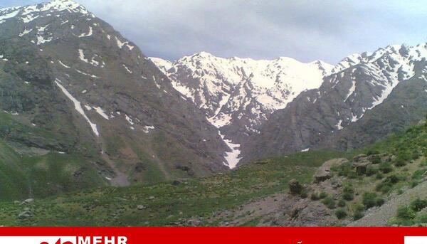 عکس سفید کوه لرستان