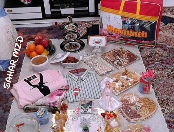 عکس ایده برای عید عروس