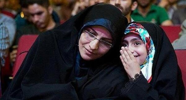 عکس ارمیتا دختر شهید رضایی نژاد
