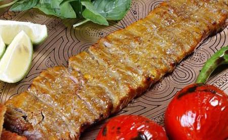 عکس غذا کباب برگ
